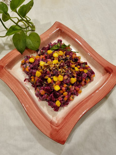 عکسی از دستور سالاد لبو