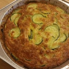 A picture of Zucchini Pie.