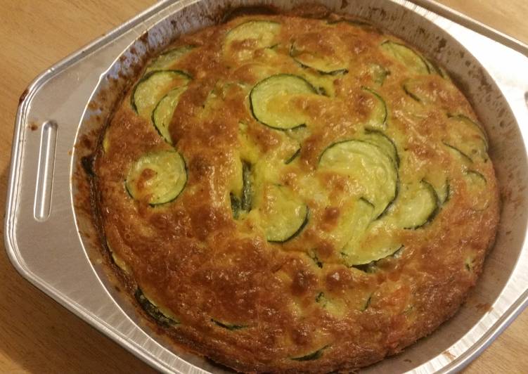 Steps to Make Favorite Zucchini Pie