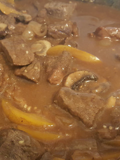 A picture of Smothered steak bomb.