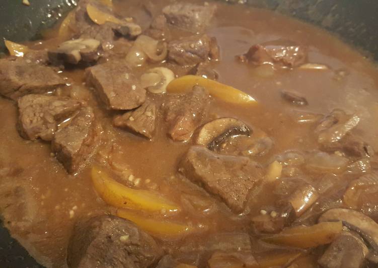 Steps to Make Super Quick Homemade Smothered steak bomb