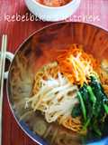 Bibimbap Noodles With Vegetable Namul and All-Purpose Korean Sauce
