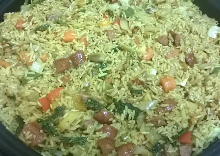 Recipe of Speedy Nasi goreng or savoury rice