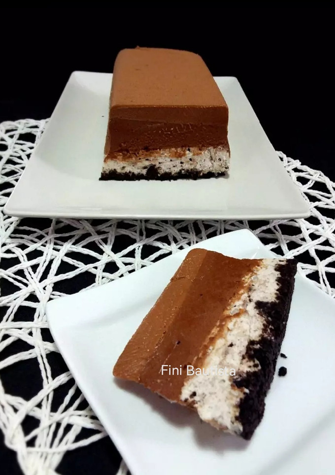 Una foto de Tarta de chocolate y galletas Oreo