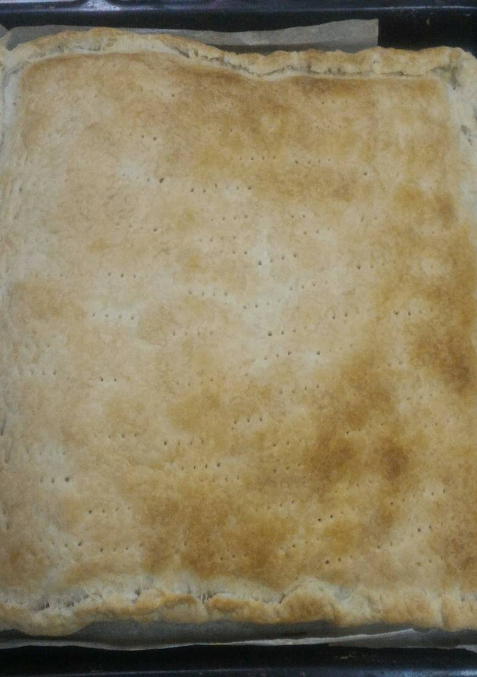 Una foto de Hojaldre de jamón York y queso