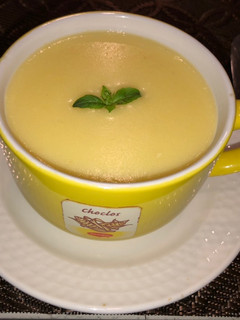 Una foto de Crema de choclo natural