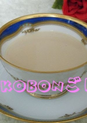 A picture of Vanilla Royal Milk Tea with Condensed Milk.