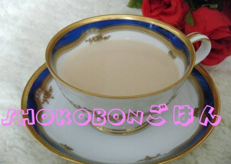 Vanilla Royal Milk Tea with Condensed Milk
