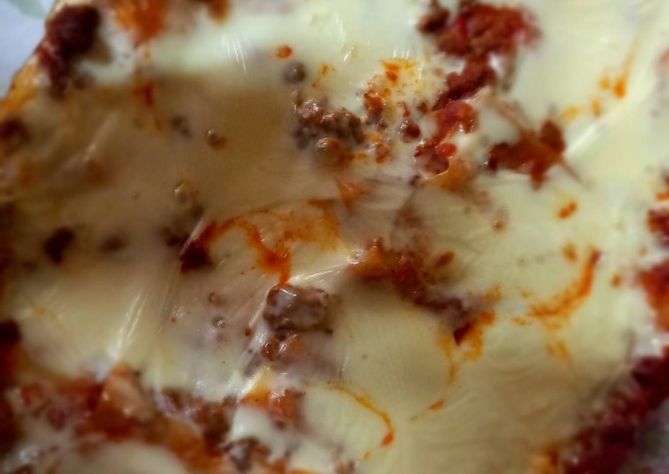 Lasagna a la boloñesa