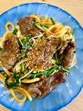 Mì Udon Xào Thịt Bò
