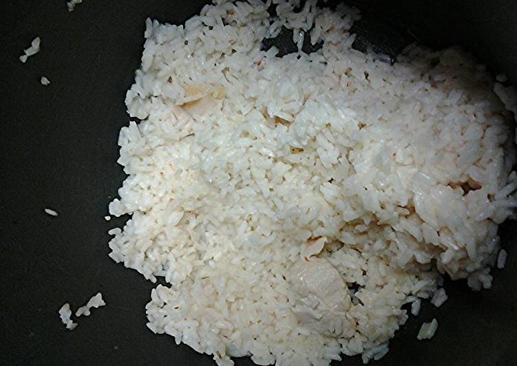 Steps to Prepare Favorite Rice with chicken