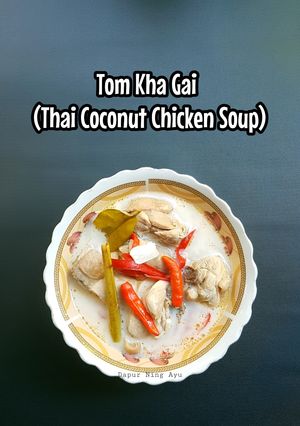 Foto resep 425. Tom Kha Gai (Thai Coconut Chicken Soup)