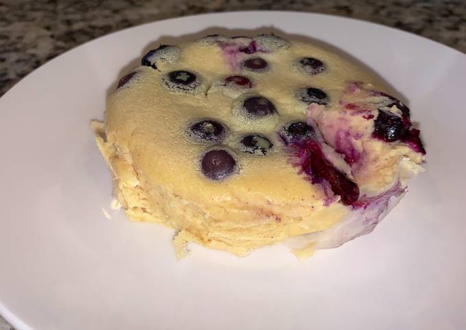 Lemon Blueberry Pudding Cake