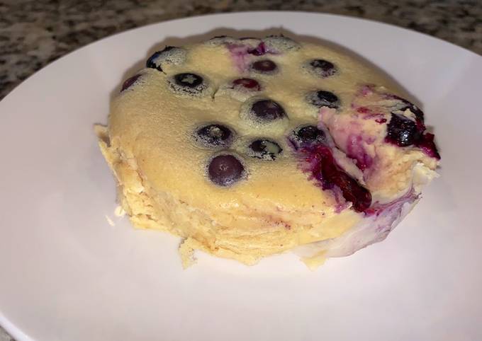 Steps to Prepare Any-night-of-the-week Lemon Blueberry Pudding Cake