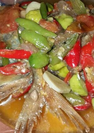 Foto resep Tumis ikan asin peda dan pete