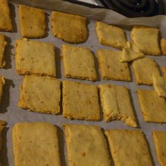 A picture of Glutenfree cookies very simple ingredients.