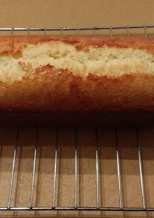 Una foto de Budín de coco y almendras