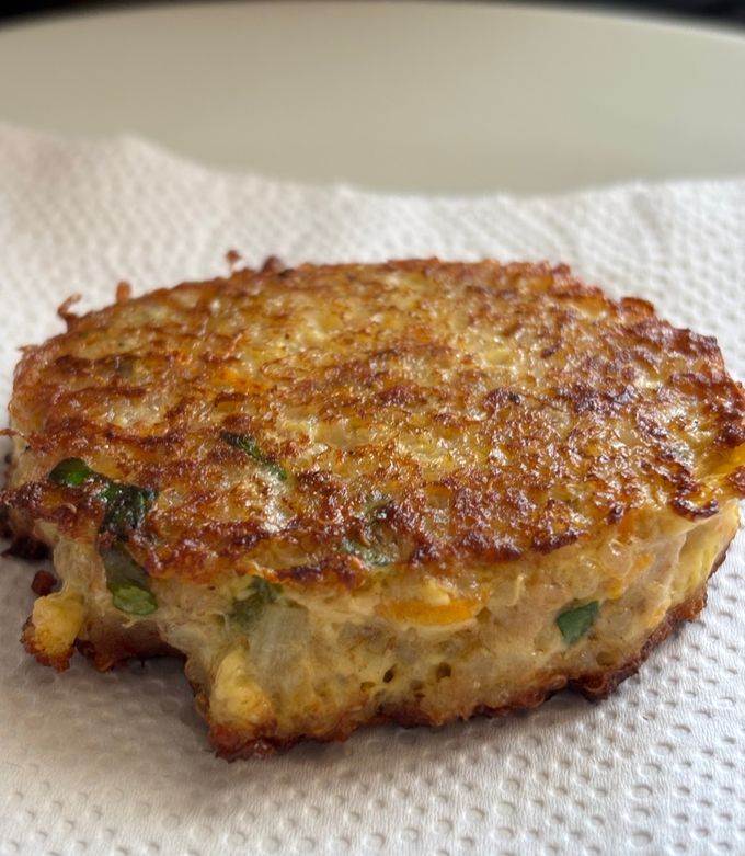 Una foto de Hamburguesa de Atún y Quinoa