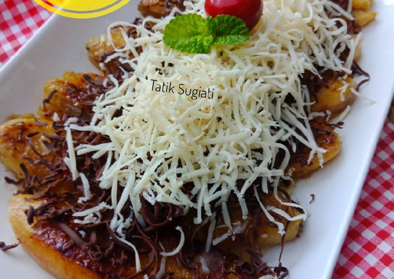 Pisang Panggang Coklat Keju