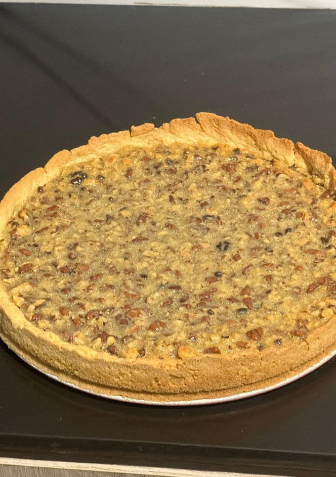Una foto de Kuchen de Nuez y naranja