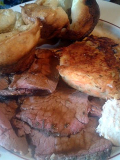 A picture of Roast Beef Dinner.