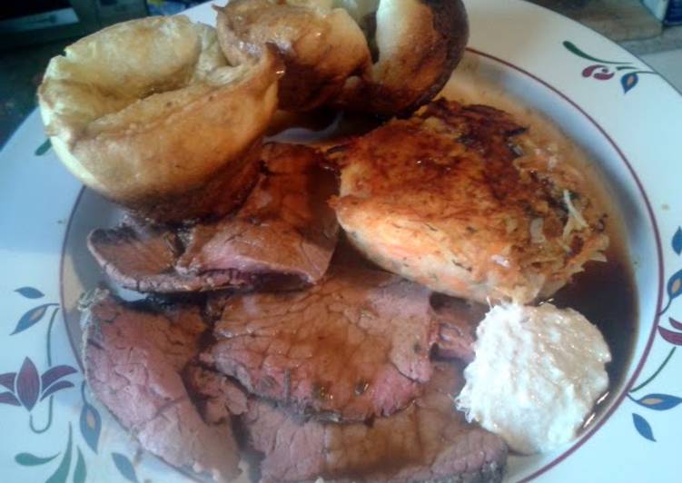 Recipe of Perfect Roast Beef Dinner