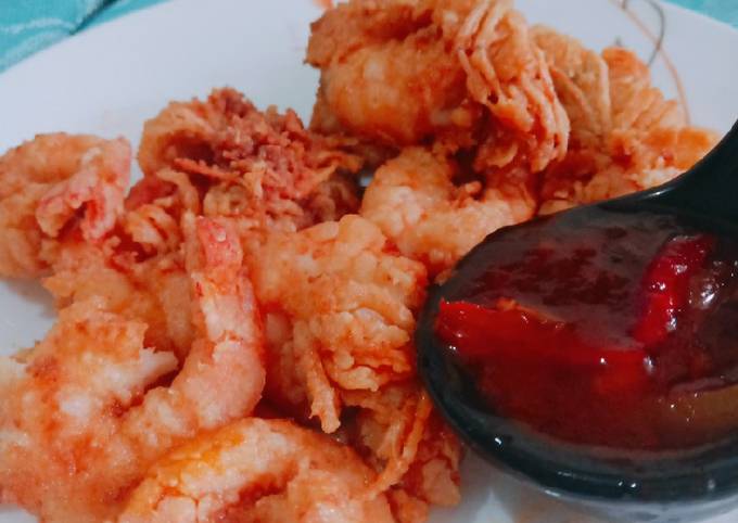 Udang Goreng Tepung Praktis dan enak