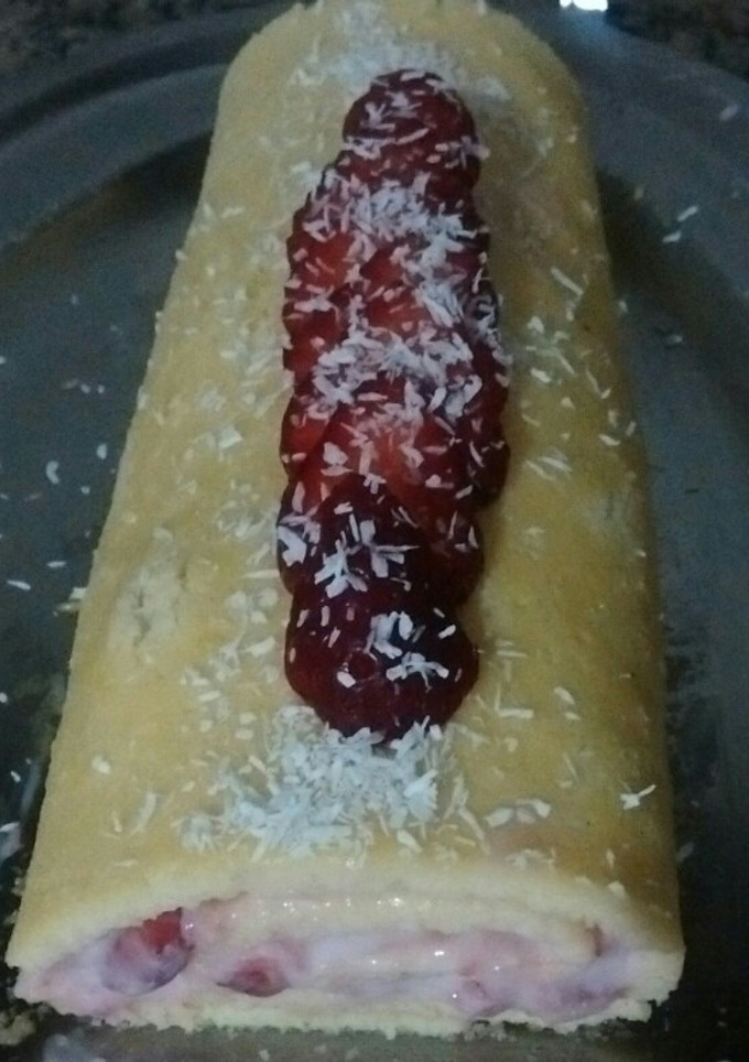 Una foto de Masa de pionono💟