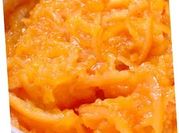 A picture of orange jam