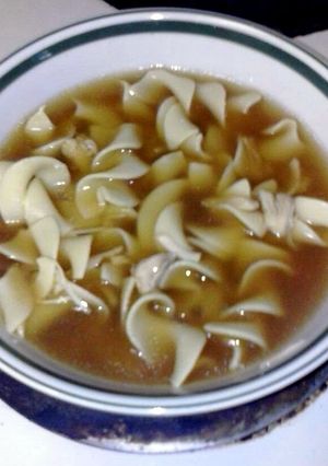 A picture of Easy Chicken Noodle Soup.
