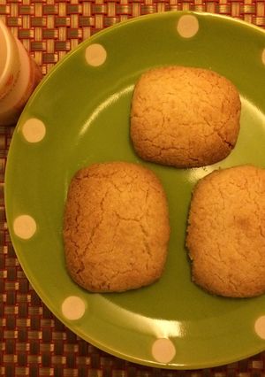 A picture of Rice Flour Coconut Cookies.