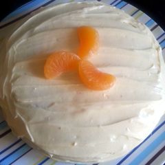 A picture of Zingy Cream Cheese Frosting.