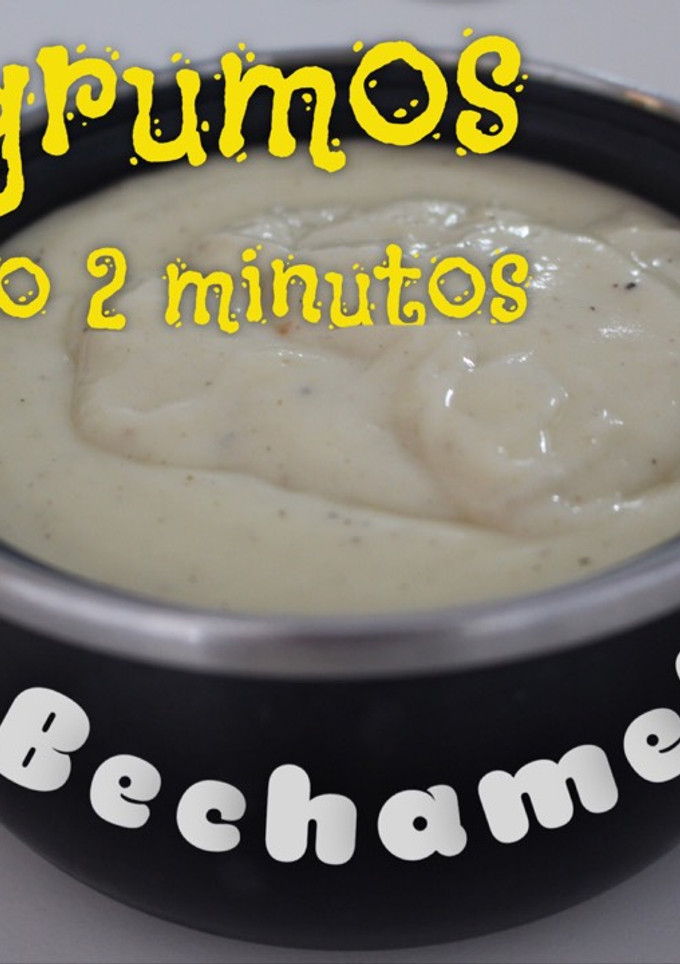 Una foto de Bechamel sin grumos en dos minutos