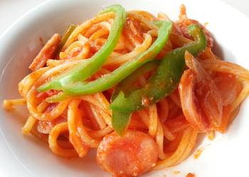 Easiest Way to Cook Tasty Sausage Napolean spaghetti