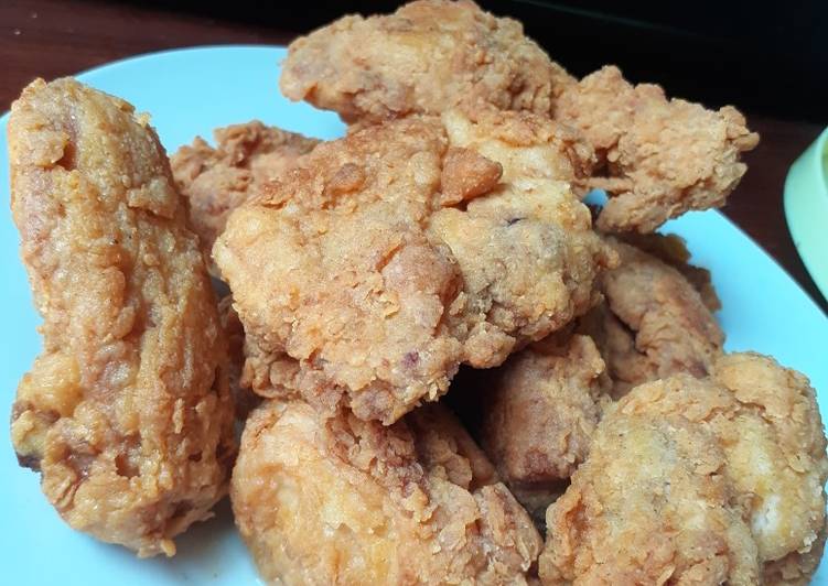 Crispy chicken homemade ala KFC
