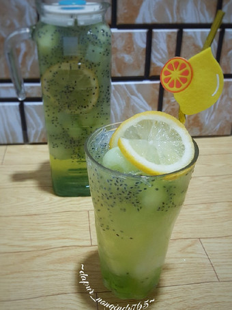 Anti Ribet, Buat Es Sarang Burung Melon Bahan Sederhana