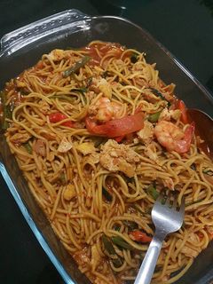 Foto resep Mie Kangkung Belacan