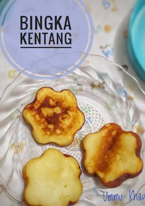 Foto resep Bingka Kentang (Snack maker)