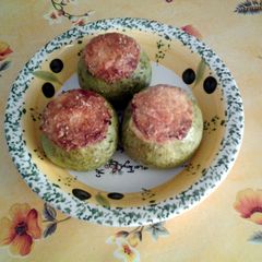 A picture of stuffed marrows.