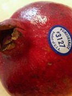 A picture of Homemade Grenadine Syrup with Imported Pomegranate.