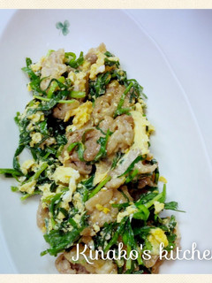 A picture of Fight Summer Fatigue! Our Pork, Chive, and Egg Stir-Fry.