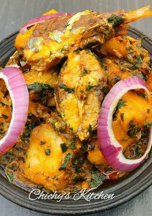 A picture of Yam pottage.