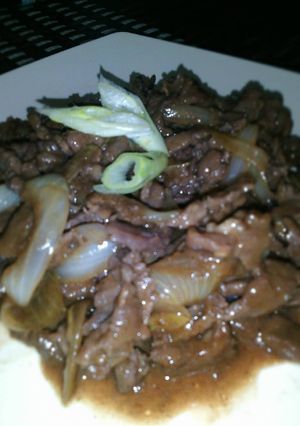 Foto resep Beef teriyaki simple enak