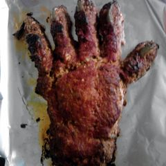 A picture of Meaty Meatloaf Foot / Hand *Halloween*.