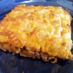 A picture of English Shepherd's Pie.