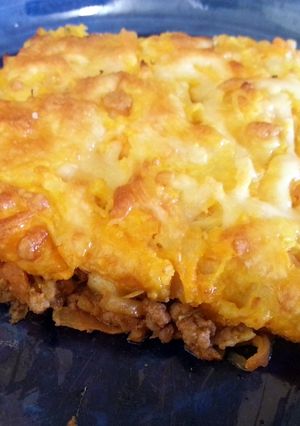 A picture of English Shepherd's Pie.