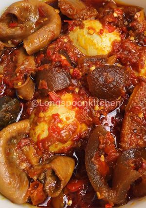 A picture of Ofada sauce.
