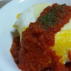 A picture of Easy Italian Omu-Rice.