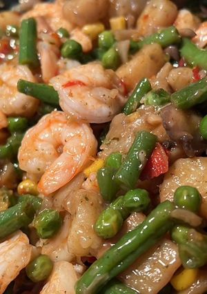 Zöldséges Rákos finomság ❤️🦐❤️ recept fotója