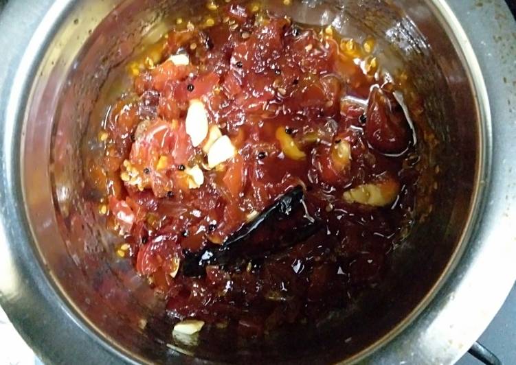 Step-by-Step Guide to Prepare Speedy Sweet tomato chutney